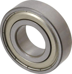 SKF - 3/4" Bore Diam, 1-5/8" OD, Double Shield Deep Groove Radial Ball Bearing - 7/16" Wide, 1 Row, Round Bore, 1,150 Lb Static Capacity, 2,100 Lb Dynamic Capacity - Americas Industrial Supply