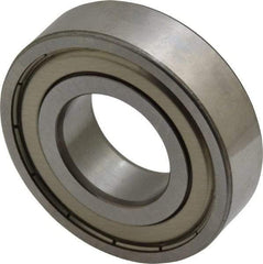 SKF - 7/8" Bore Diam, 1-7/8" OD, Double Shield Deep Groove Radial Ball Bearing - 1/2" Wide, 1 Row, Round Bore, 1,320 Lb Static Capacity, 2,270 Lb Dynamic Capacity - Americas Industrial Supply