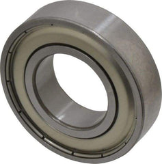 SKF - 1" Bore Diam, 2" OD, Double Shield Deep Groove Radial Ball Bearing - 1/2" Wide, 1 Row, Round Bore, 1,350 Lb Static Capacity, 2,270 Lb Dynamic Capacity - Americas Industrial Supply