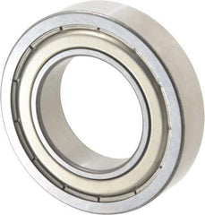 SKF - 1-1/4" Bore Diam, 2-1/4" OD, Double Shield Deep Groove Radial Ball Bearing - 1/2" Wide, 1 Row, Round Bore, 2,090 Lb Static Capacity, 3,150 Lb Dynamic Capacity - Americas Industrial Supply