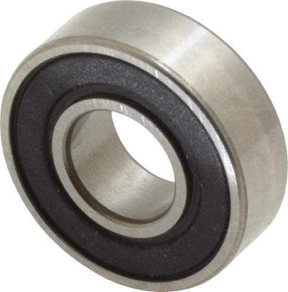 SKF - 3/8" Bore Diam, 7/8" OD, Double Seal Deep Groove Radial Ball Bearing - 9/32" Wide, 1 Row, Round Bore, 301 Lb Static Capacity, 746 Lb Dynamic Capacity - Americas Industrial Supply