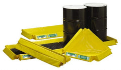 Enpac - Spill Pallets, Platforms, Sumps & Basins Number of Drums: 6 Sump Capacity (Gal.): 60.00 - Americas Industrial Supply