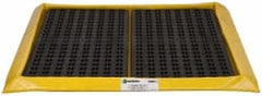 Enpac - Spill Pallets, Platforms, Sumps & Basins Number of Drums: 4 Sump Capacity (Gal.): 30.00 - Americas Industrial Supply