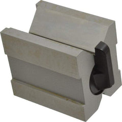 SPI - 0.19 to 1-3/4" Capacity, 90° Angle, Steel V-Block - 2-3/8" Long x 2-3/4" Wide x 2" High, Sold as Individual - Americas Industrial Supply