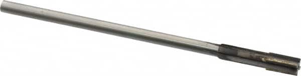 Made in USA - 0.2041 to 0.221" Diam, 13/64" Diam Shank, 1-1/4" Flute, Semi Finish Semi Ground Chucking Reamer - Americas Industrial Supply