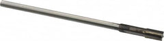 Made in USA - 0.2041 to 0.221" Diam, 13/64" Diam Shank, 1-1/4" Flute, Semi Finish Semi Ground Chucking Reamer - Americas Industrial Supply
