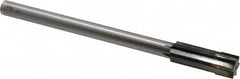 Made in USA - 0.6911 to 0.722" Diam, 9/16" Diam Shank, 2-1/4" Flute, Semi Finish Semi Ground Chucking Reamer - Americas Industrial Supply