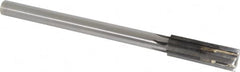 Made in USA - 0.7531 to 0.784" Diam, 5/8" Diam Shank, 2-1/2" Flute, Semi Finish Semi Ground Chucking Reamer - Americas Industrial Supply