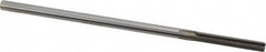 Made in USA - 1/4" Carbide-Tipped 4 Flute Chucking Reamer - Straight Flute, 1-1/2" Straight Shank, 1-1/2" Flute Length, 6" OAL - Americas Industrial Supply