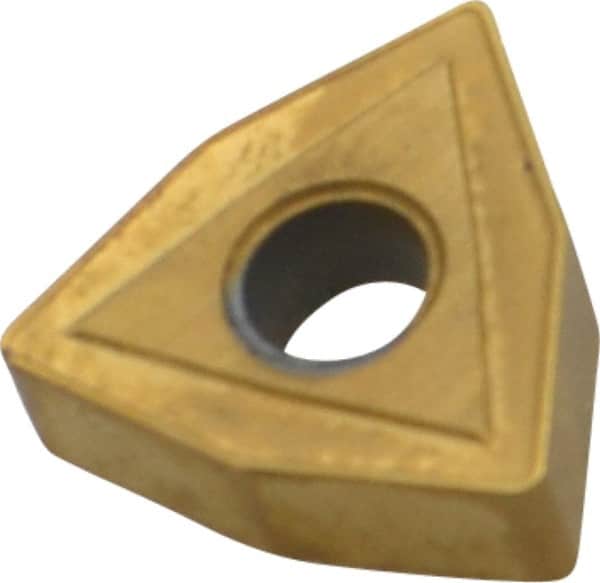 Interstate - WNMG432 Grade TCN55 Carbide Turning Insert - 80° Trigon, 1/2" Inscr Circle, 3/16" Thick, 1/32" Corner Radius - Americas Industrial Supply