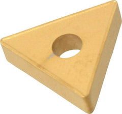 Interstate - TNMM432 Grade TCN55 Carbide Turning Insert - 60° Triangle, 1/2" Inscr Circle, 3/16" Thick, 1/32" Corner Radius - Americas Industrial Supply