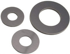 Made in USA - 5/16" Screw, Grade Gray PVC Standard Flat Washer - 3/8" ID x 7/8" OD, 0.062" Thick, Plain Finish - Americas Industrial Supply