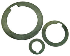 Made in USA - 5/32" Long x 3/8" Wide Notch, 0.007" Thick Internal Notched Washer - 301-304 Stainless Steel, 1-1/2" ID, 2-1/8" OD - Americas Industrial Supply
