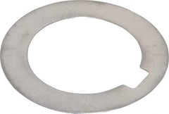 Made in USA - 3/32" Long x 1/4" Wide Notch, 0.01" Thick Internal Notched Washer - 301-304 Stainless Steel, 1" ID, 1-1/2" OD - Americas Industrial Supply