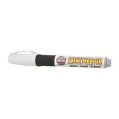 Super Met-Al - White Paint Marker - Fiber Tip, Oil Based - Americas Industrial Supply