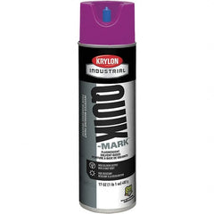 Krylon - 20 fl oz Purple Marking Paint - 50 to 60 Sq Ft Coverage, Solvent-Based Formula - Americas Industrial Supply