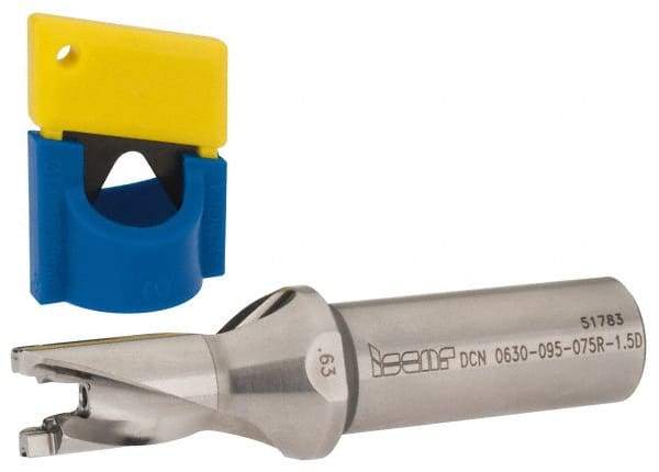 Iscar - 0.63" to 0.665" Diam, 1.5xD, 0.95" Max Depth, 3/4" Shank Diam, 3.91" OAL, Replaceable-Tip Drill - FCP, ICK, ICK-2M, ICM, ICN, ICP, iCP-2M Insert, 16 Seat Size, 07221294 Toolholder, Series SumoCham - Americas Industrial Supply