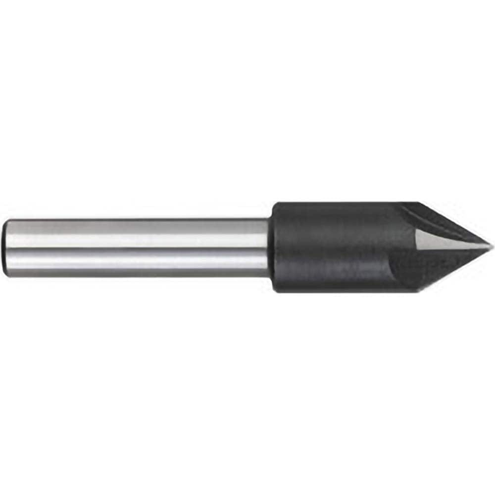 Titan USA - Countersinks; Head Diameter (Inch): 3/4 ; Head Diameter (Decimal Inch): 0.7500 ; Number of Flutes: 4 ; Included Angle: 82 ; Countersink Material: Solid Carbide ; Countersink Finish/Coating: Uncoated - Exact Industrial Supply