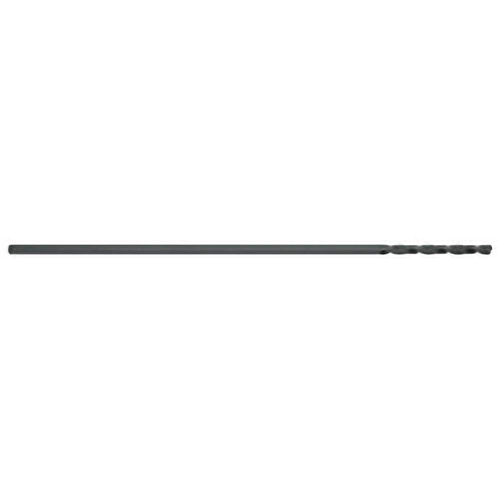 Titan USA - Aircraft Extension Drill Bits; Drill Bit Size (Inch): 9/64 ; Drill Bit Size (Decimal): 0.1406 ; Drill Point Angle (Degrees): 135 ; Drill Bit Material: High Speed Steel ; Drill Bit Finish/Coating: Black Oxide ; Overall Length (Inch): 12 - Exact Industrial Supply
