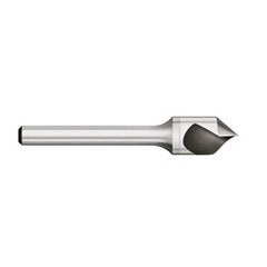 Titan USA - Countersinks; Head Diameter (Inch): 1/2 ; Head Diameter (Decimal Inch): 0.5000 ; Number of Flutes: 1 ; Included Angle: 60 ; Countersink Material: Solid Carbide ; Countersink Finish/Coating: Uncoated - Exact Industrial Supply