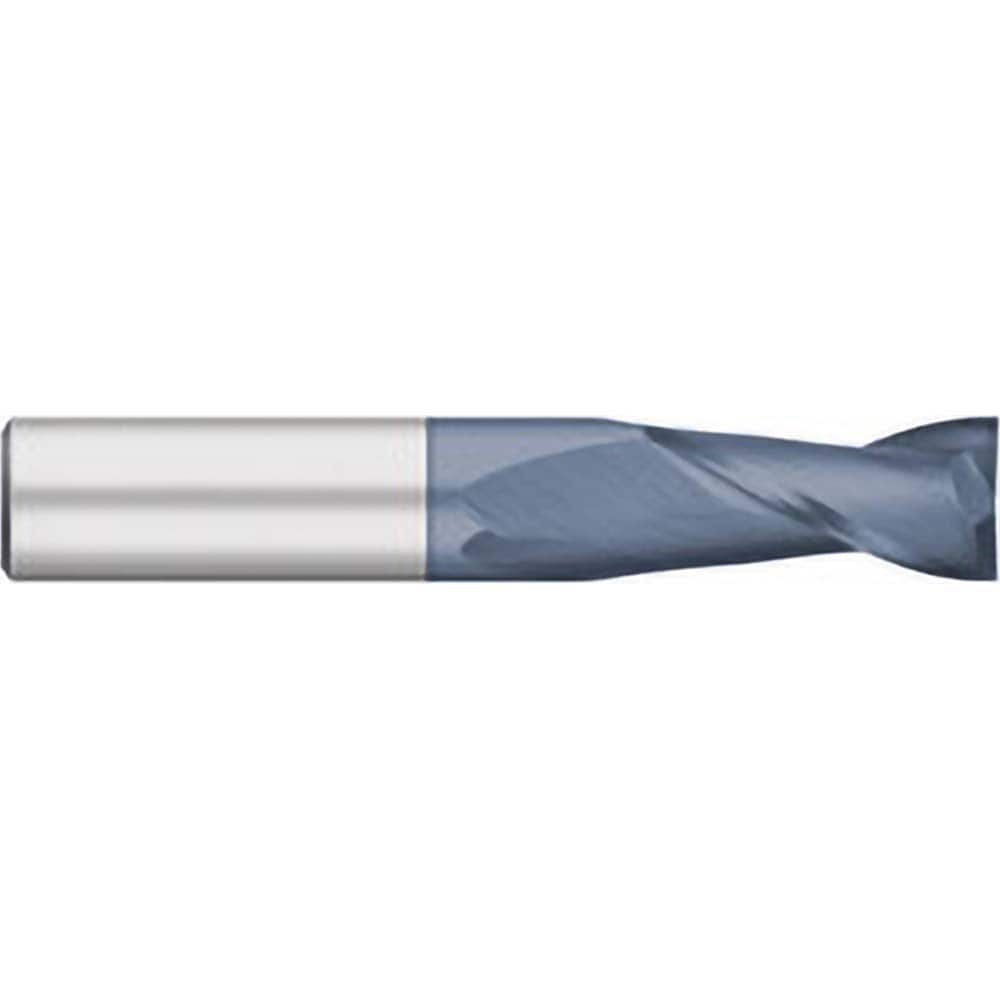 Titan USA - Square End Mills; Mill Diameter (Decimal Inch): 0.1406 ; Number of Flutes: 2 ; Length of Cut (Inch): 9/16 ; Length of Cut (Decimal Inch): 0.5625 ; Material: Solid Carbide ; Finish/Coating: AlTiN - Exact Industrial Supply