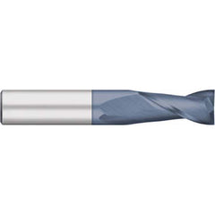 Titan USA - Square End Mills; Mill Diameter (Inch): 7/8 ; Mill Diameter (Decimal Inch): 0.8750 ; Number of Flutes: 2 ; Length of Cut (Inch): 1-1/2 ; Length of Cut (Decimal Inch): 1.5000 ; Material: Solid Carbide - Exact Industrial Supply