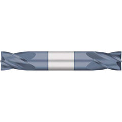 Titan USA - Square End Mills; Mill Diameter (Inch): 1/4 ; Mill Diameter (Decimal Inch): 0.2500 ; Number of Flutes: 4 ; Length of Cut (Inch): 1/2 ; Length of Cut (Decimal Inch): 0.5000 ; Material: Solid Carbide - Exact Industrial Supply