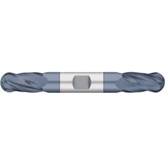 Titan USA - Ball End Mills; Mill Diameter (Inch): 1/8 ; Mill Diameter (Decimal Inch): 0.1250 ; Number of Flutes: 4 ; Length of Cut (Inch): 3/8 ; Length of Cut (Decimal Inch): 0.3750 ; Material: Solid Carbide - Exact Industrial Supply