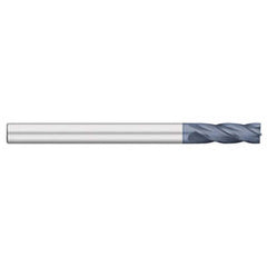 Titan USA - Square End Mills; Mill Diameter (Inch): 3/4 ; Mill Diameter (Decimal Inch): 0.7500 ; Number of Flutes: 4 ; Length of Cut (Inch): 4 ; Length of Cut (Decimal Inch): 4.0000 ; Material: Solid Carbide - Exact Industrial Supply