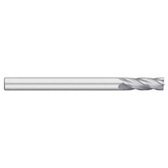 Titan USA - Square End Mills; Mill Diameter (Inch): 3/4 ; Mill Diameter (Decimal Inch): 0.7500 ; Number of Flutes: 4 ; Length of Cut (Inch): 4 ; Length of Cut (Decimal Inch): 4.0000 ; Material: Solid Carbide - Exact Industrial Supply