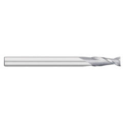 Titan USA - Square End Mills; Mill Diameter (Inch): 7/16 ; Mill Diameter (Decimal Inch): 0.4375 ; Number of Flutes: 2 ; Length of Cut (Inch): 3 ; Length of Cut (Decimal Inch): 3.0000 ; Material: Solid Carbide - Exact Industrial Supply