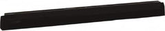 Vikan - 20" Foam Rubber Blade Squeegee Refill - Double Edge, Black, Plastic Holder - Americas Industrial Supply