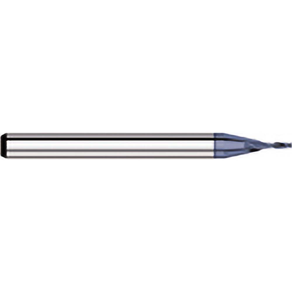 Titan USA - Square End Mills; Mill Diameter (mm): 1.10 ; Mill Diameter (Decimal Inch): 0.0430 ; Number of Flutes: 2 ; Length of Cut (Decimal Inch): 0.1290 ; Material: Solid Carbide ; Finish/Coating: AlTiN - Exact Industrial Supply
