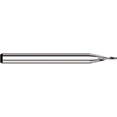 Titan USA - Square End Mills; Mill Diameter (Decimal Inch): 0.0290 ; Number of Flutes: 2 ; Length of Cut (mm): 2.20 ; Length of Cut (Decimal Inch): 0.0870 ; Material: Solid Carbide ; Finish/Coating: Uncoated - Exact Industrial Supply
