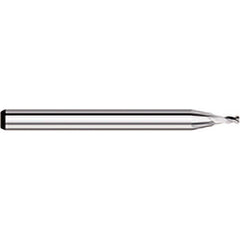 Titan USA - Square End Mills; Mill Diameter (Decimal Inch): 0.0950 ; Number of Flutes: 4 ; Length of Cut (Decimal Inch): 0.1430 ; Material: Solid Carbide ; Finish/Coating: Uncoated ; Shank Diameter (Inch): 1/8 - Exact Industrial Supply