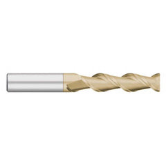 Titan USA - Corner Radius & Corner Chamfer End Mills; Mill Diameter (Inch): 3/16 ; Mill Diameter (Decimal Inch): 0.1875 ; End Type: Corner Radius ; Corner Radius (Decimal Inch): 0.0100 ; Number of Flutes: 2 ; Material: Solid Carbide - Exact Industrial Supply
