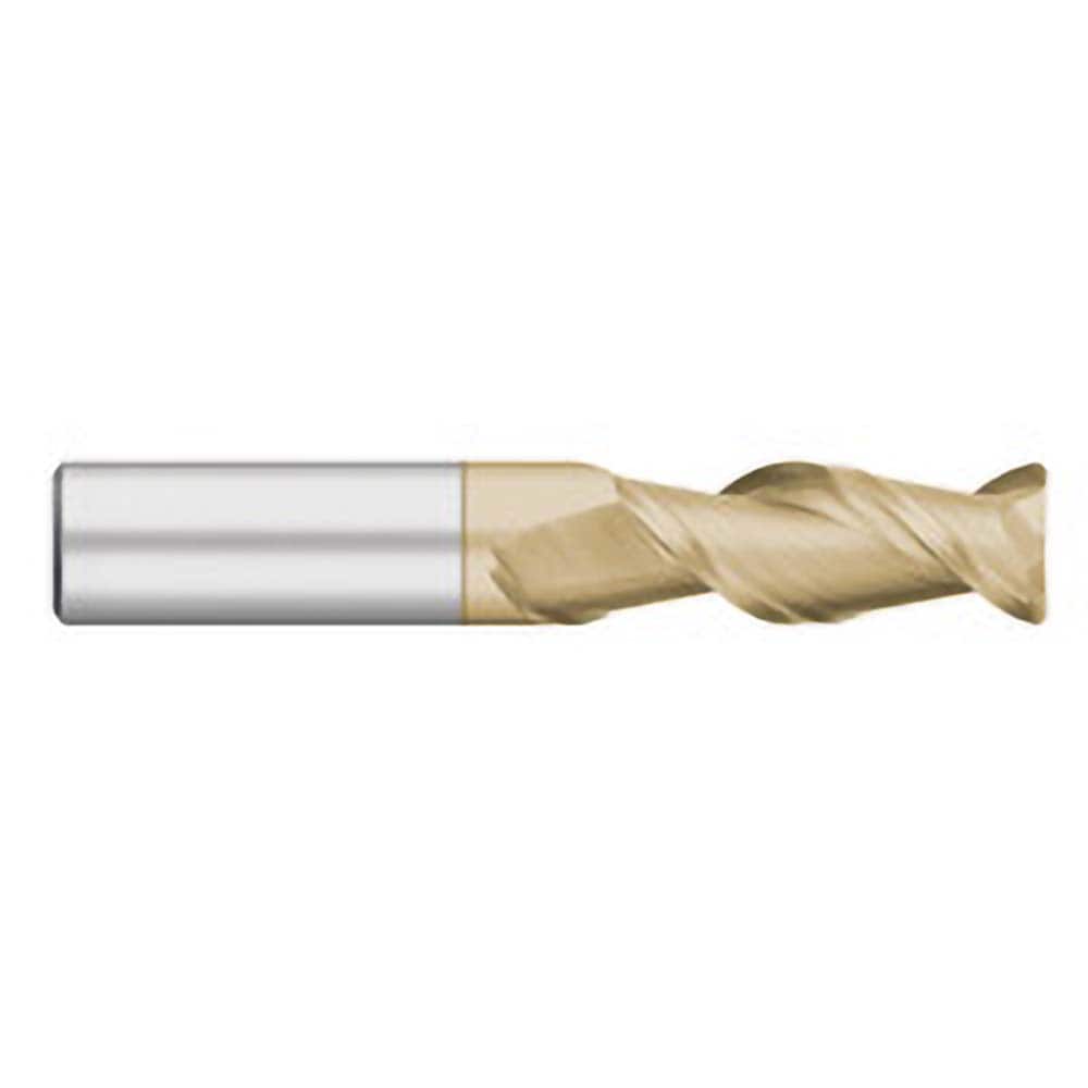 Titan USA - Corner Radius & Corner Chamfer End Mills; Mill Diameter (Inch): 1/8 ; Mill Diameter (Decimal Inch): 0.1250 ; End Type: Corner Radius ; Corner Radius (Decimal Inch): 0.0100 ; Number of Flutes: 2 ; Material: Solid Carbide - Exact Industrial Supply