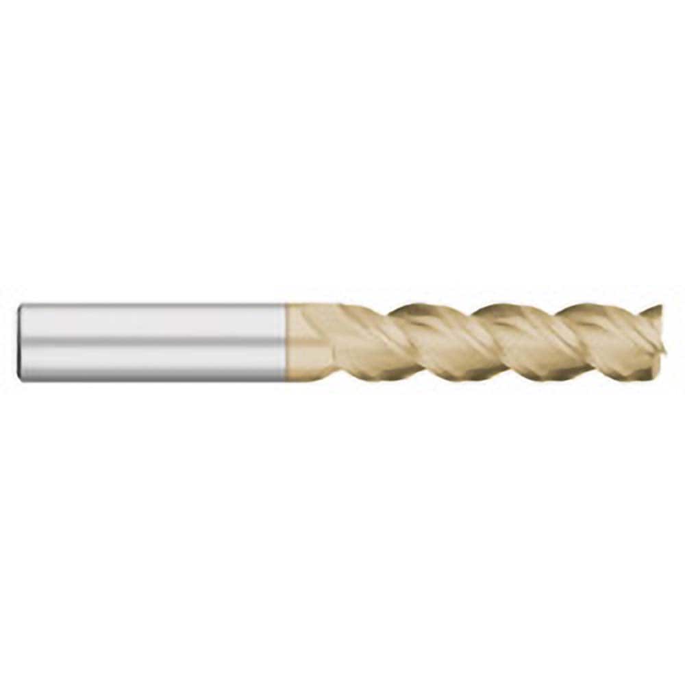 Titan USA - Square End Mills; Mill Diameter (Inch): 1/4 ; Mill Diameter (Decimal Inch): 0.2500 ; Number of Flutes: 3 ; Length of Cut (Inch): 1-1/4 ; Length of Cut (Decimal Inch): 1.2500 ; Material: Solid Carbide - Exact Industrial Supply