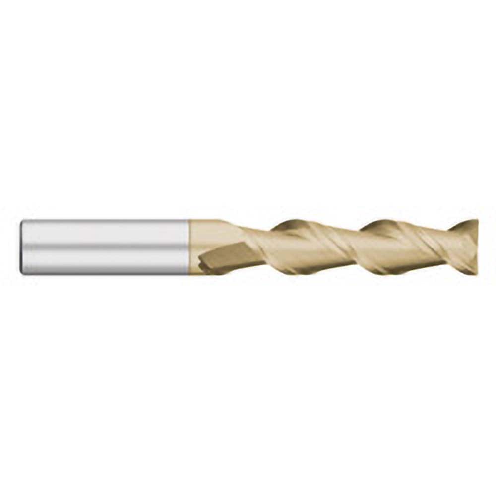 Titan USA - Square End Mills; Mill Diameter (Inch): 3/4 ; Mill Diameter (Decimal Inch): 0.7500 ; Number of Flutes: 2 ; Length of Cut (Inch): 2-1/2 ; Length of Cut (Decimal Inch): 2.5000 ; Material: Solid Carbide - Exact Industrial Supply