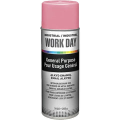 Krylon - Pink, Gloss, Enamel Spray Paint - 9 to 13 Sq Ft per Can, 10 oz Container, Use on Ceramics, Glass, Metal, Plaster, Wood - Americas Industrial Supply