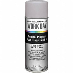 Krylon - 10 oz Gray Enamel Spray Primer - 9 to 13 Sq Ft Coverage, Quick Drying - Americas Industrial Supply