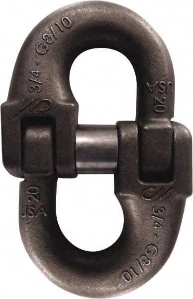 CM - 100 Grade Powder Coated Steel HammerLok Chain Coupling Link - 3/4" Diameter, 35,300 Lb Load Limit - Americas Industrial Supply