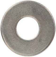 Made in USA - 1/2" Screw, Grade 17-7 PH Stainless Steel USS Flat Washer - 9/16" ID x 1-3/8" OD, 0.08" Thick, Plain Finish - Americas Industrial Supply