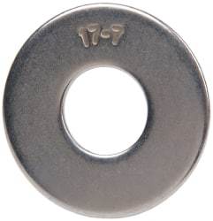 Made in USA - 3/4" Screw, Grade 17-7 PH Stainless Steel USS Flat Washer - 13/16" ID x 2" OD, 0.131" Thick, Plain Finish - Americas Industrial Supply