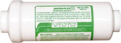 Nu-Calgon - 1/4 Inch Pipe, Inline Water Filter System with Disposable Filter and Quick Disconnect Fittings - Reduces Sediment, Taste, Odor, Chlorine and Scale - Americas Industrial Supply