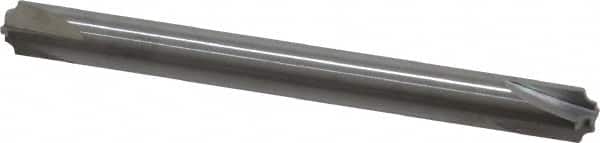 Accupro - 0.035" Radius, 3/16" Mill Diam, 4 Flute Solid Carbide Corner Rounding End Mill - Double End, Uncoated, 2" OAL, 3/16" Shank Diam - Americas Industrial Supply