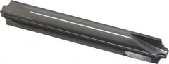 Accupro - 0.1" Radius, 3/8" Mill Diam, 4 Flute Solid Carbide Corner Rounding End Mill - Double End, Uncoated, 2-1/2" OAL, 3/8" Shank Diam - Americas Industrial Supply