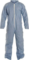 Dupont - Size 4XL FR Disposable Flame Resistant/Retardant Coveralls - Zipper Closure - Americas Industrial Supply
