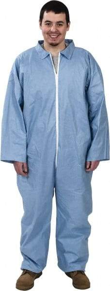 Dupont - Size 2XL FR Disposable Flame Resistant/Retardant Coveralls - Zipper Closure - Americas Industrial Supply
