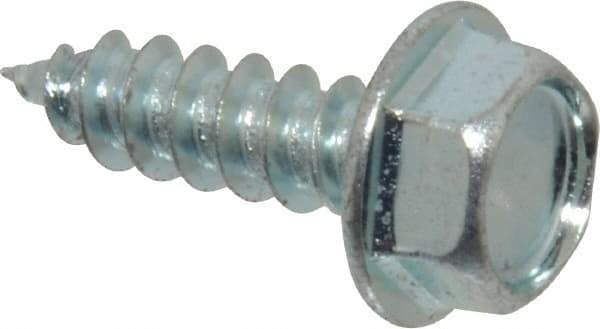 Value Collection - 5/16" Hex Head Sheet Metal Screw - Steel, 1" Length Under Head, Grade 2 - Americas Industrial Supply